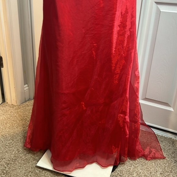 Jessica Mcclintock Gunne Sax Millennium 2000 Spaghetti Strap Low Back Formal 11 - Picture 3 of 9